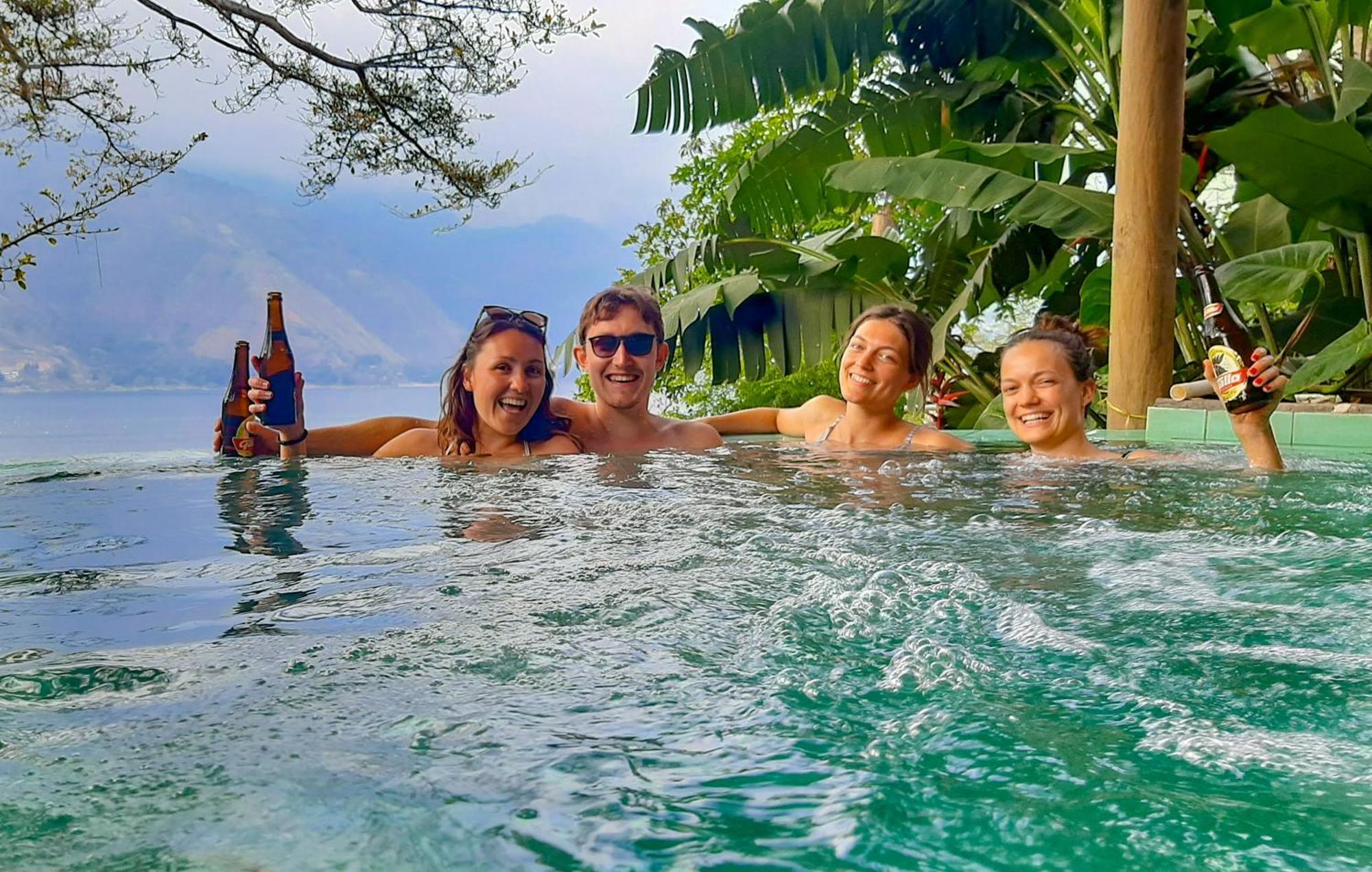 Eco Hotel Uxlabil Atitlan Сан-Хуан-Ла-Лагуна Екстер'єр фото
