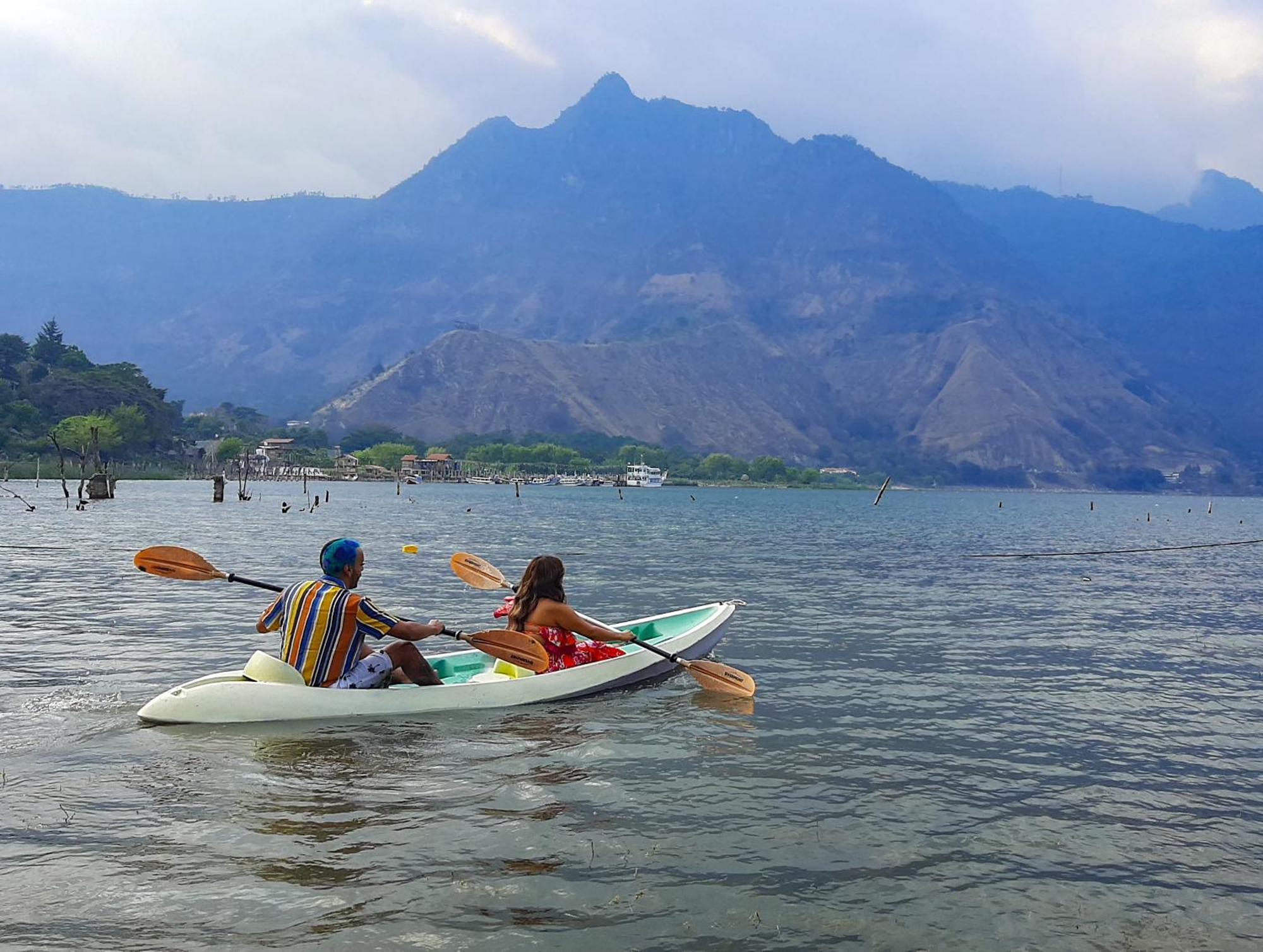Eco Hotel Uxlabil Atitlan Сан-Хуан-Ла-Лагуна Екстер'єр фото